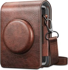 Чехол Fujifilm Instax Mini EVO Camera Vegan Leather Bag Cover (Brown)
