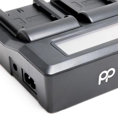 Фотографія - Зарядний пристрій PowerPlant Fujifilm NP-W235 для двох акумуляторів