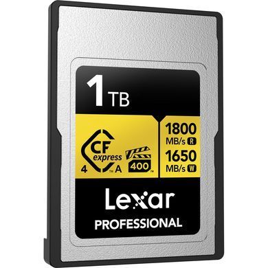 Фотография - Карта памяти Lexar Professional GOLD CFexpress 4.0 Type A (LCAGOLD)