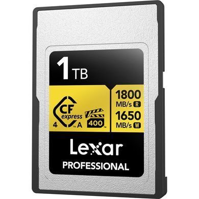 Фотография - Карта памяти Lexar Professional GOLD CFexpress 4.0 Type A (LCAGOLD)