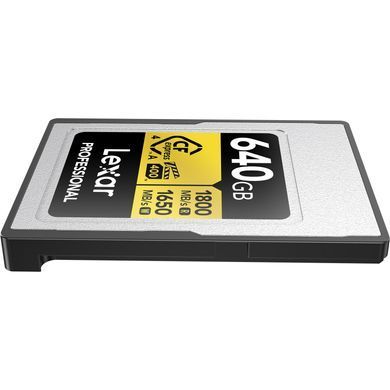 Фотография - Карта памяти Lexar Professional GOLD CFexpress 4.0 Type A (LCAGOLD)