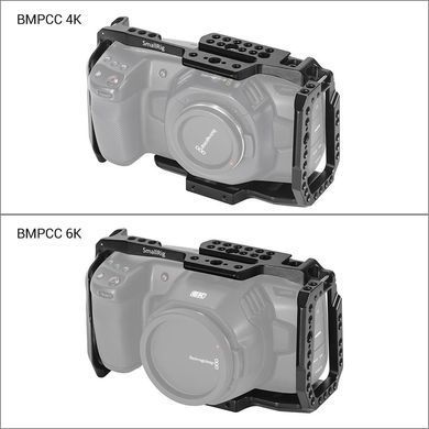 Фотография - Клетка для камеры SmallRig BMPCC 4K/6K Cage (2203B)