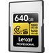 Фотография - Карта памяти Lexar Professional GOLD CFexpress 4.0 Type A (LCAGOLD)