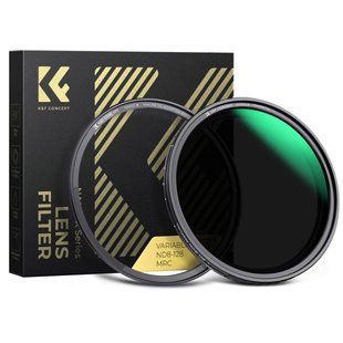 Фотография - Светофильтр K&F Concept 49mm ND8-ND128, Nano-Xcel Magnetic Green-Coated Variable/Fader (KF01.1973)