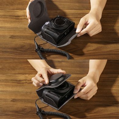 Чохол SmallRig Leather Case Kit for Canon PowerShot V1 (Black) 5386