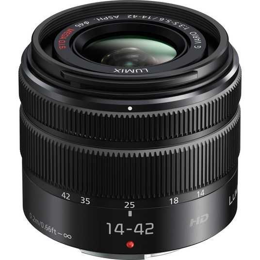 パナソニック 14-42mm 望遠レンズ LUMIX G VARIO ᐉ Купити Об'єктив Panasonic Lumix G Vario 14-42mm f/3.5-5.6 ASPH