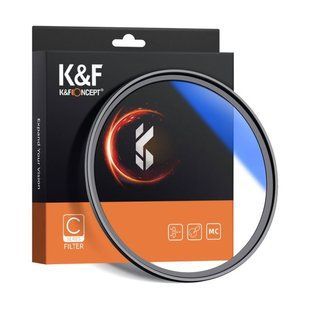 Фотография - Светофильтр K&F Concept 82mm HMC UV Blue-Coated Japan Optics (KF01.1429)