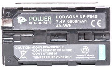 Фотография - Аккумулятор PowerPlant Sony NP-F960, NP-F970