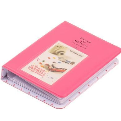 Фотоальбом Fujifilm Instax Mini Photo Book для Mini 12, 11, 9, 8 (Flamingo Pink)