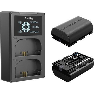 Фотография - Зарядное устройство SmallRig E6P-BR26 + 2 аккумулятора (5409)