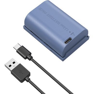 Фотографія - Акумулятор SmallRig LP-E6P USB-C (2520mAh, Blue) 5406