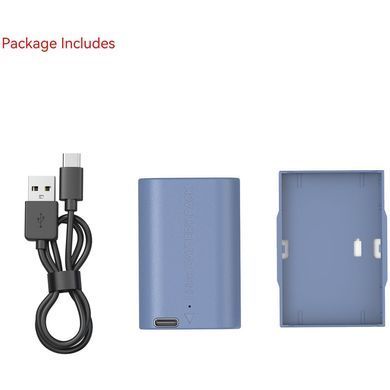 Фотографія - Акумулятор SmallRig LP-E6P USB-C (2520mAh, Blue) 5406
