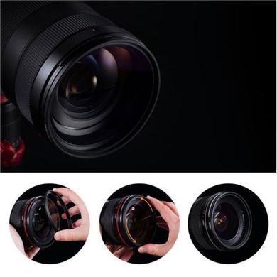 Фотографія - Світлофільтр K&F Concept 82mm HMC UV Blue-Coated Japan Optics (KF01.1429)
