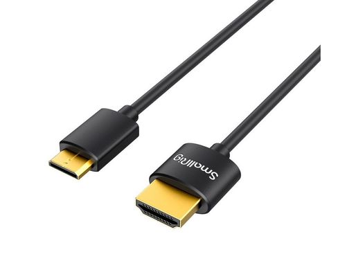Фотографія - HDMI Кабель SmallRig Ultra Slim 4K HDMI Cable (C To A) 35cm (3040)
