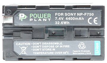 Фотография - Аккумулятор PowerPlant Sony NP-F750
