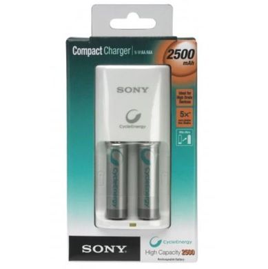 Фотографія - Зарядний пристрій Sony Compact Charger BCG-34HW2EN