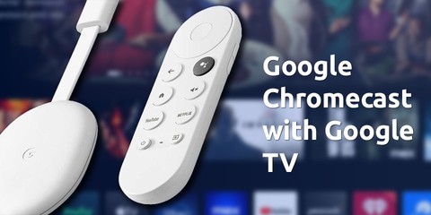 Медиаплеер Google Chromecast 4K with Google TV