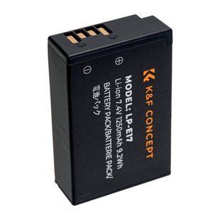 Фотографія - Акумулятор K&F Concept Canon LP-E17 (KF28.0014V3)