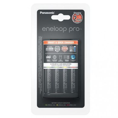 Фотографія - Зарядний пристрій Panasonic Eneloop BQ-CC55+4AA 2500mAh