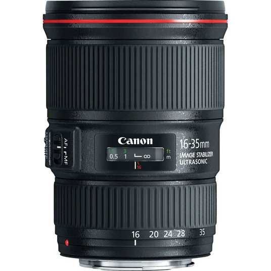 ᐉ Купити Об'єктив Canon EF 16-35mm f/4L IS USM в Києві — замовити