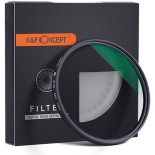 Фотография - Светофильтр K&F Concept 40.5mm Slim CPL Green-Coated, German Optics (KF01.1150)