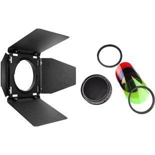 Фотография - Набор Godox BD-08 (соты, шторки, фильтры) для AD400Pro