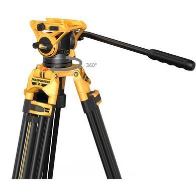 Фотографія - Штатив SmallRig AD-01 Heavy-Duty Tripod with Fluid Head (Bumblebee Edition) 5523