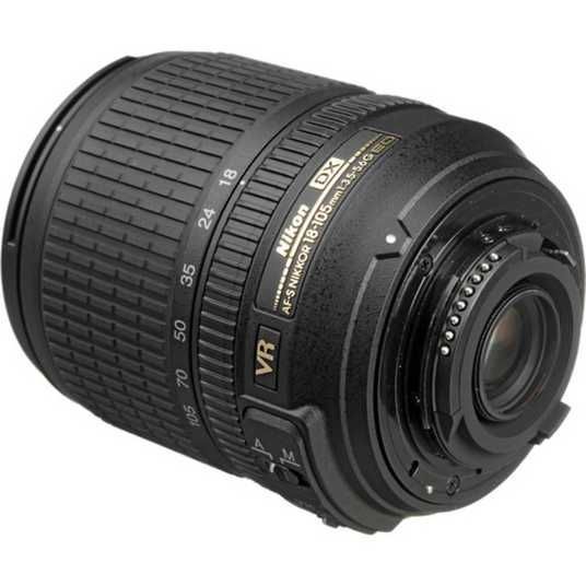 ᐉ Купити Об'єктив Nikon AF-S 18-105mm f/3.5-5.6G ED VR DX в Києві