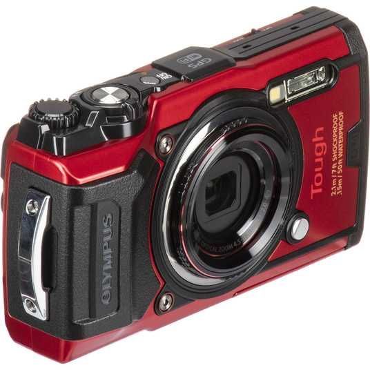 ᐉ Купити Фотоапарат Olympus TG-6 (Red) в Києві — замовити