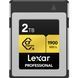 Фотография - Карта памяти Lexar Professional CFexpress Type B (GOLD Series)