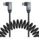 Фотографія - USB-C кабель SmallRig 4793 (35 см, кутовий-кутовий, спіральний)