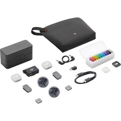 Фотографія - Мікрофонна система DJI Mic Mini 2 (2TX + 1RX + Charging Case)