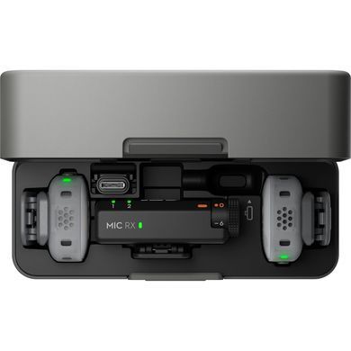 Фотографія - Мікрофонна система DJI Mic Mini 2 (2TX + 1RX + Charging Case)