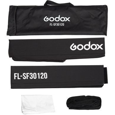 Фотографія - Софтбокс Godox FL-SF30120 (30x120см) для гнучкої LED-панелі FL150R (з стільниками)