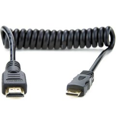 Фотография - Спиральный кабель Atomos HDMI - Mini HDMI (30 - 45 см)