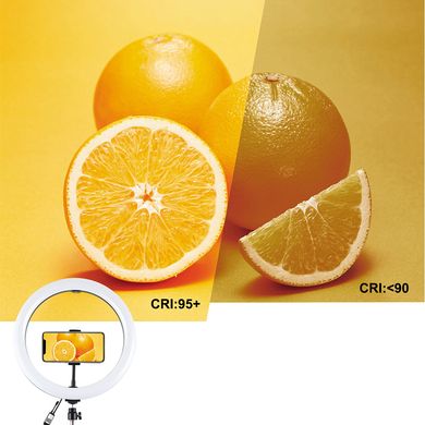 Фотография - Кольцевая USB RGBW LED лампа Puluz PKT3043 10" + штатив 1.1 м