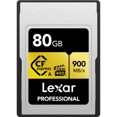 Фотографія - Карта пам'яті Lexar Professional CFexpress Type A (GOLD Series) LCAGOLD
