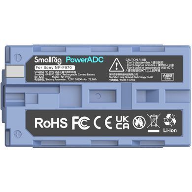 Фотографія - Акумулятор SmallRig NP-F970 USB-C (4267) 4972