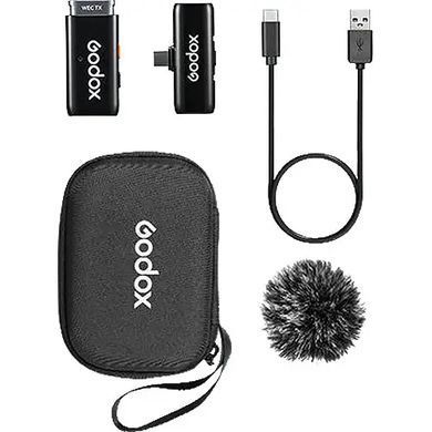 Фотографія - Мікрофонна система Godox WES2 Kit1 (1TX + 1RX)