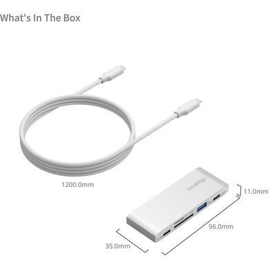 Фотографія - Кардрідер SmallRig 5-in-1 Memory Card Reader (4746)