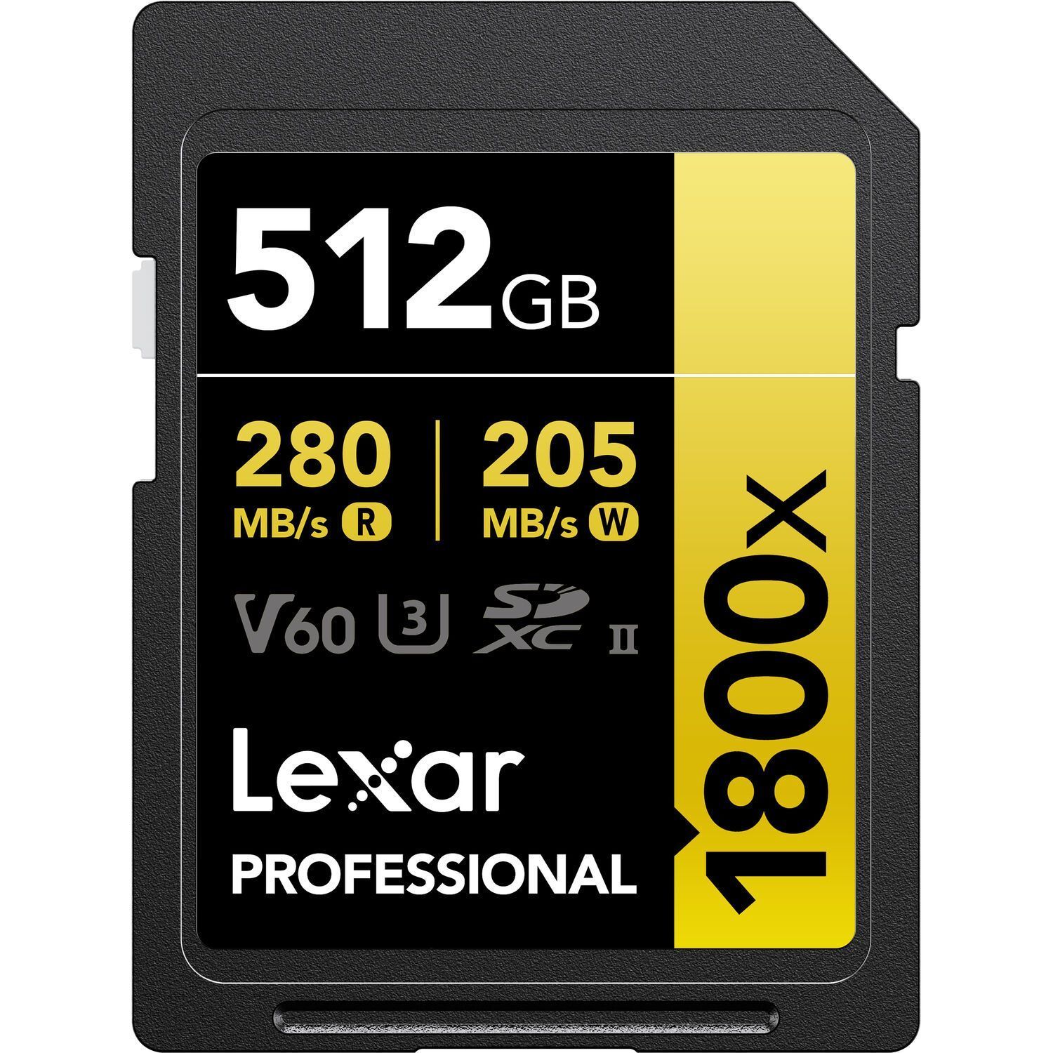 ᐉ Купить Карта памяти Lexar 512GB Professional 1800x UHS-II SDXC