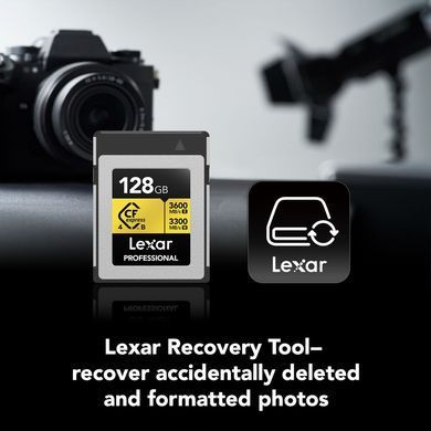 Фотографія - Карта пам'яті Lexar Professional GOLD CFexpress 4.0 Type B (LCXEXP4)
