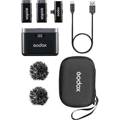 Фотографія - Мікрофонна система Godox WES2 Kit2 (2TX + 1RX)