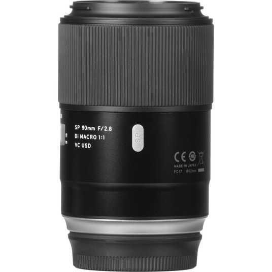 ᐉ Купити Об'єктив Tamron SP 90mm f/2.8 Di Macro 1:1 VC USD (для