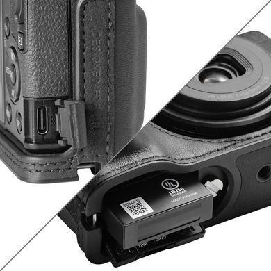 Чехол SmallRig Leather Half Case Kit for Ricoh GR IV / GR III / GR IIIx / GR III HDF / GR IIIx HDF (Black) 5676