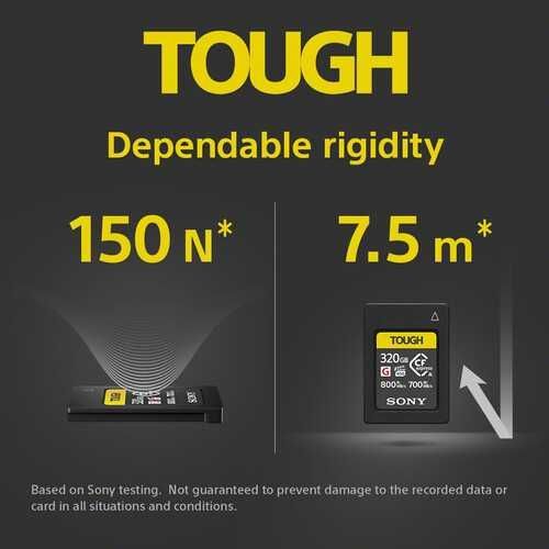 ᐉ Купить Карта памяти Sony 320GB CFexpress Type A Tough в Киеве