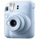 Фотоаппарат Fujifilm Instax Mini 12 (Pastel Blue) + Фотобумага (10 шт.)