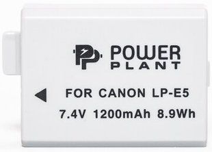 Фотографія - Акумулятор PowerPlant Canon LP-E5