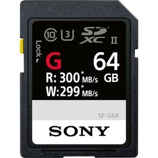 Фотография - Карта памяти Sony SF-G Series UHS-II SDXC