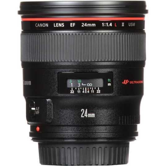 ᐉ Купити Об'єктив Canon EF 24mm f/1.4L II USM в Києві — замовити